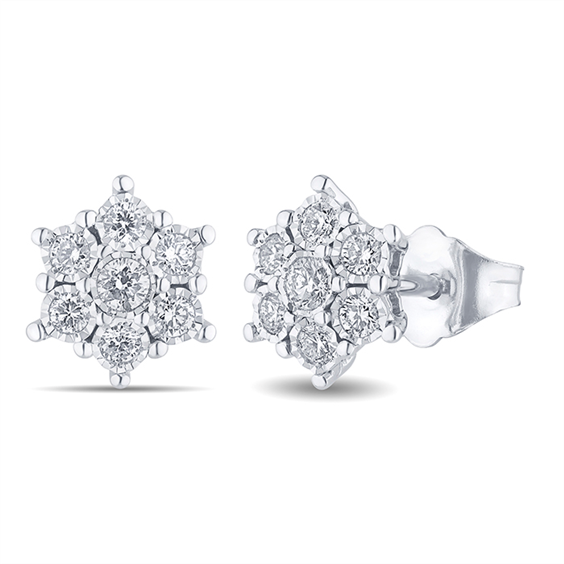 Orecchini Bliss Donna BL LUMINA in Oro bianco Diamante 0.30 Ct 20114566 - 20114566